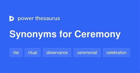 What are synonyms for ceremonial occasion. . Ceremonial synonym